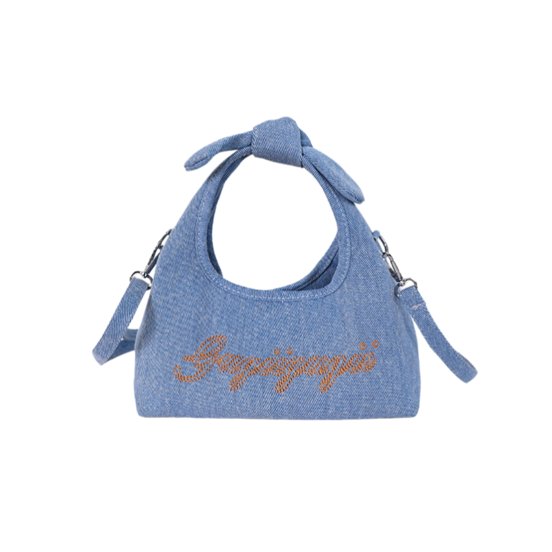 Women'S Bags Top 10 - Women's Denim Mini Hobo Bag with