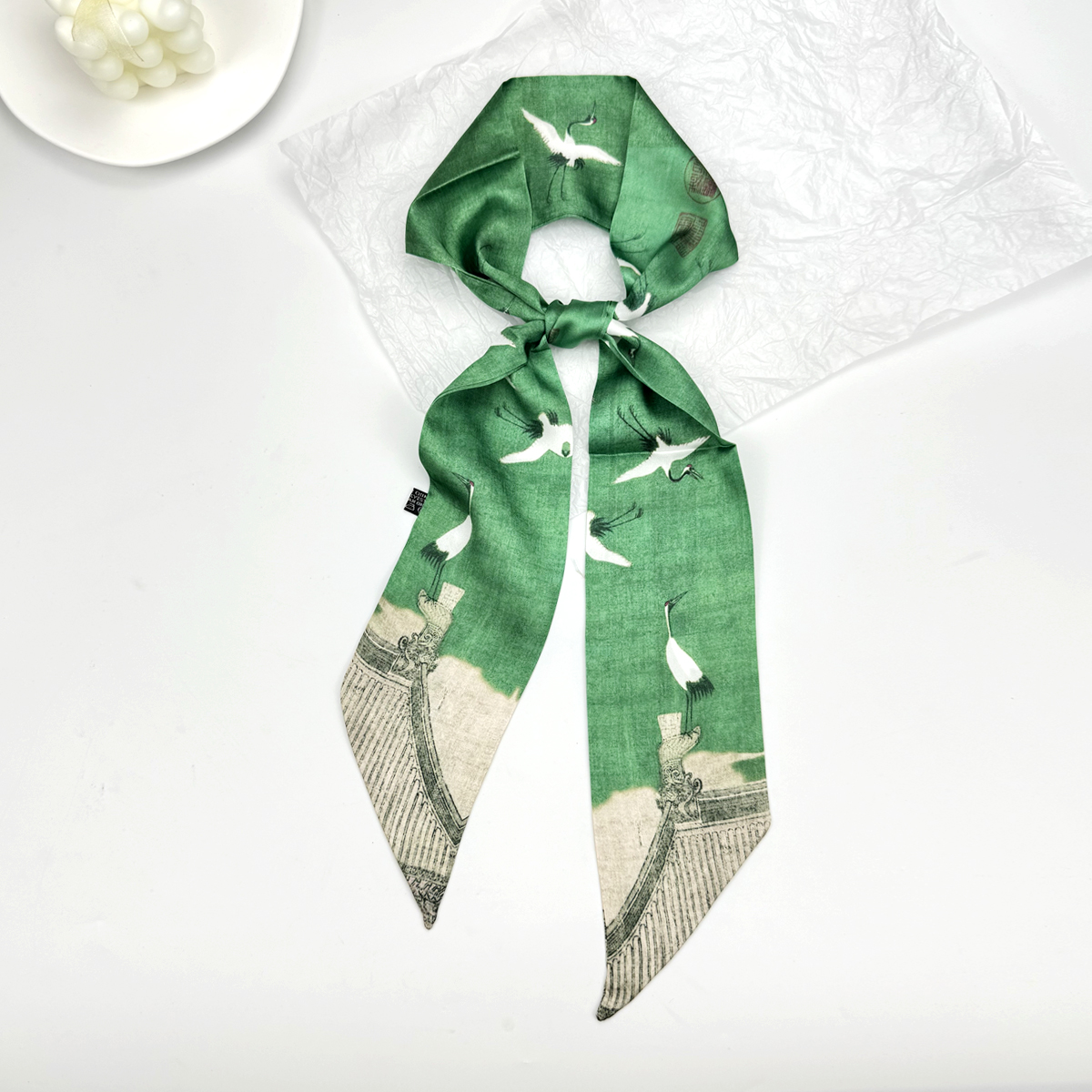 Women Bags H&M - New Ribbon Silk Long Scarf Women