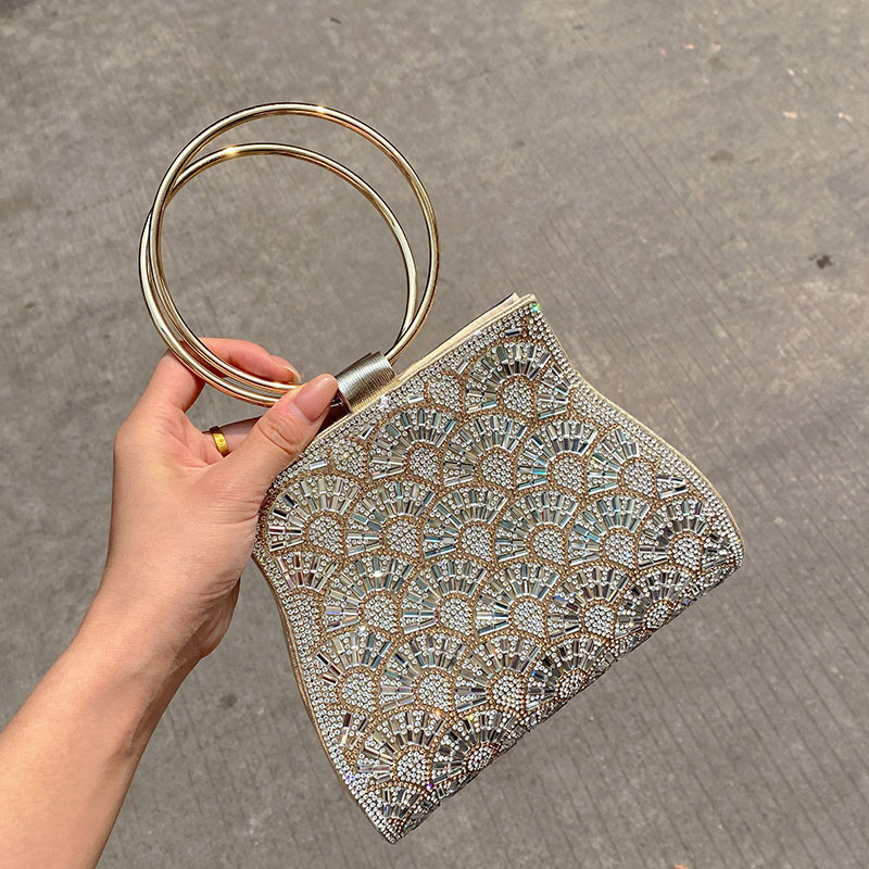 Glitter Shiny Diamond Clutch P - Women Handheld Bags ulasan dan harga