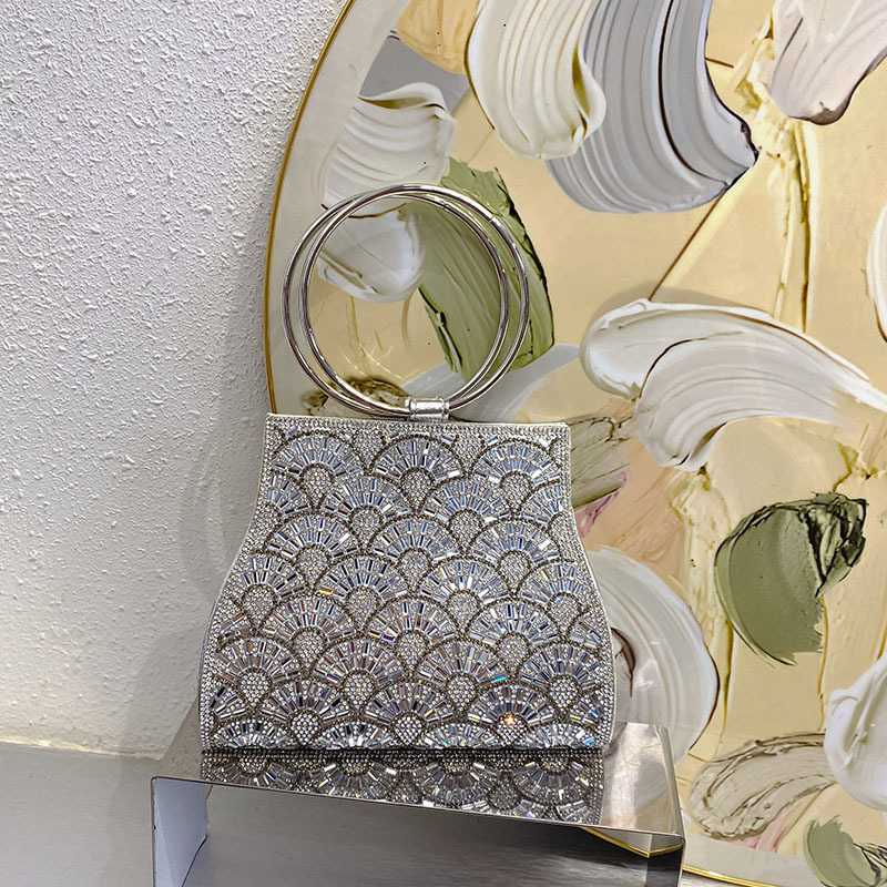 Glitter Shiny Diamond Clutch P - Women Handheld Bags ulasan dan harga