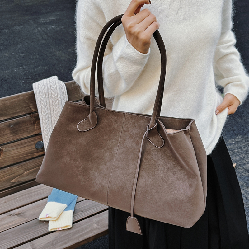 Brown Suede 2026 Tote Bag Luxu - Women'S Bags Top 10 ulasan dan harga