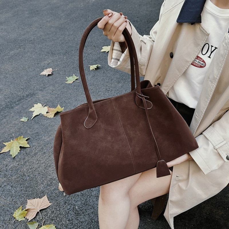 Brown Suede 2026 Tote Bag Luxu - Women'S Bags Top 10 ulasan dan harga