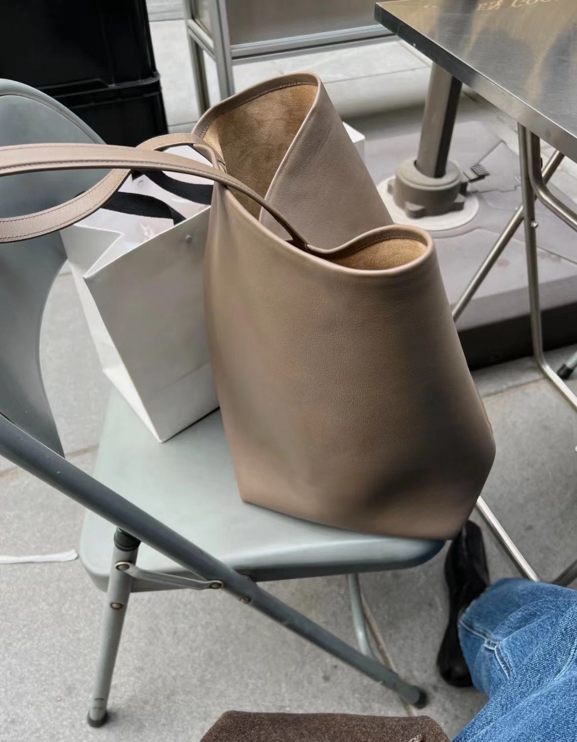Cowhide Autumn Winter Bag: Dur - Women Bags Dkny ulasan dan harga
