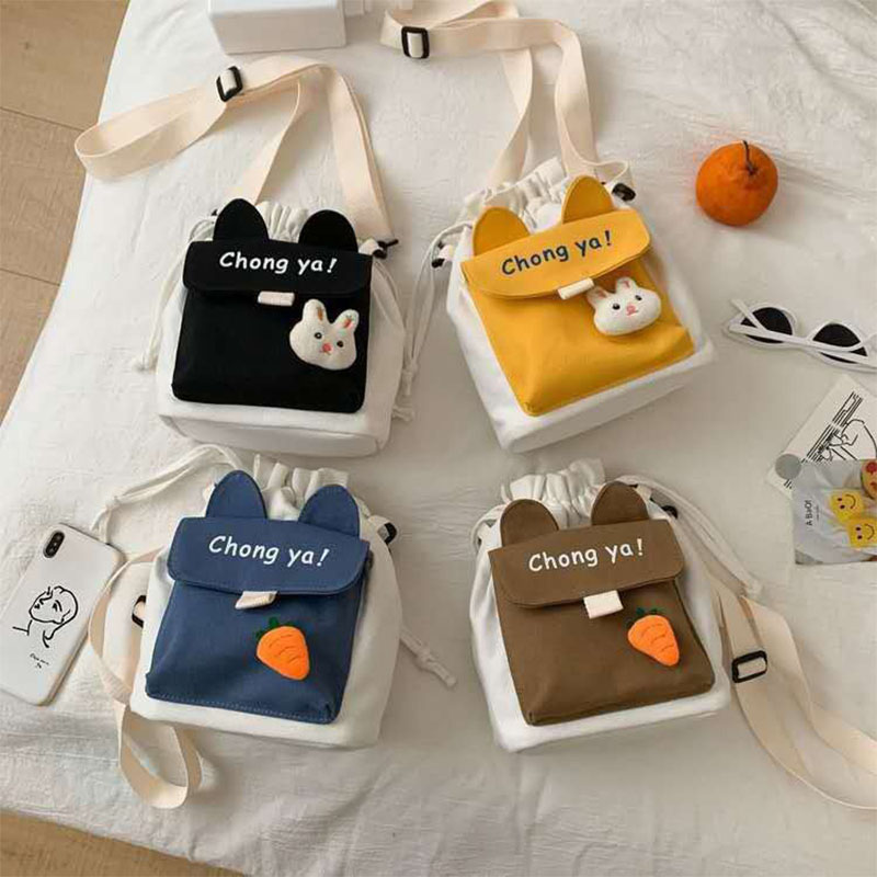 Canvas Shoulder Women'S Bag Sm - Women Bags H&M ulasan dan harga