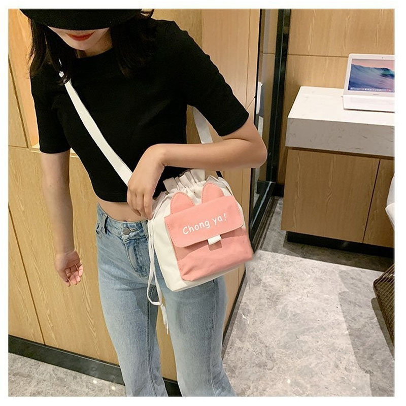 Canvas Shoulder Women'S Bag Sm - Women Bags H&M ulasan dan harga