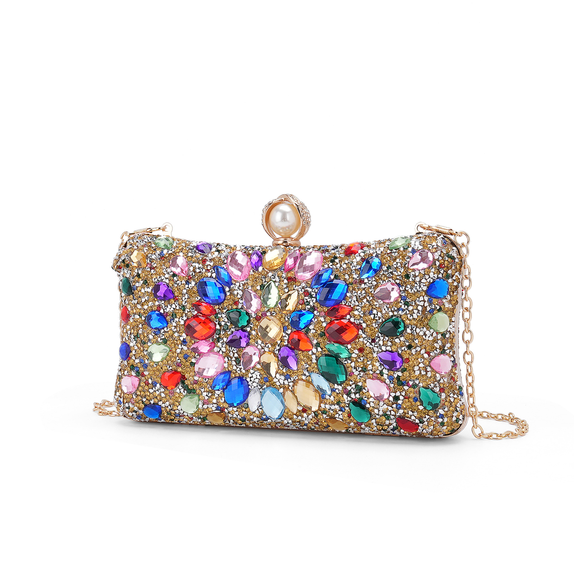 Colored Sparkling Gemstones Co - Women Handheld Bags ulasan dan harga