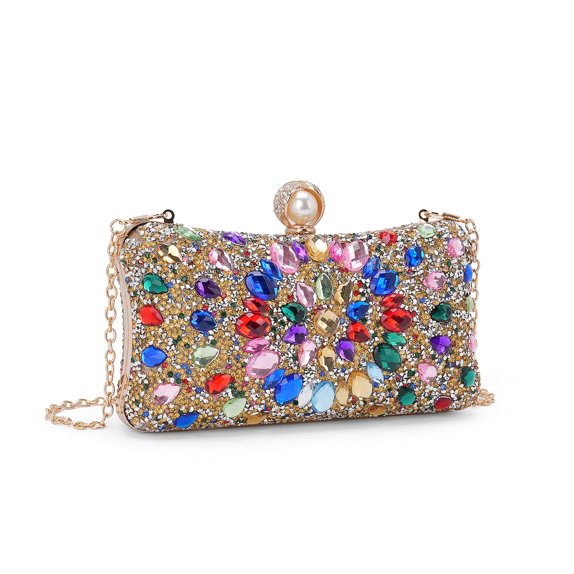 Colored Sparkling Gemstones Co - Women Handheld Bags ulasan dan harga