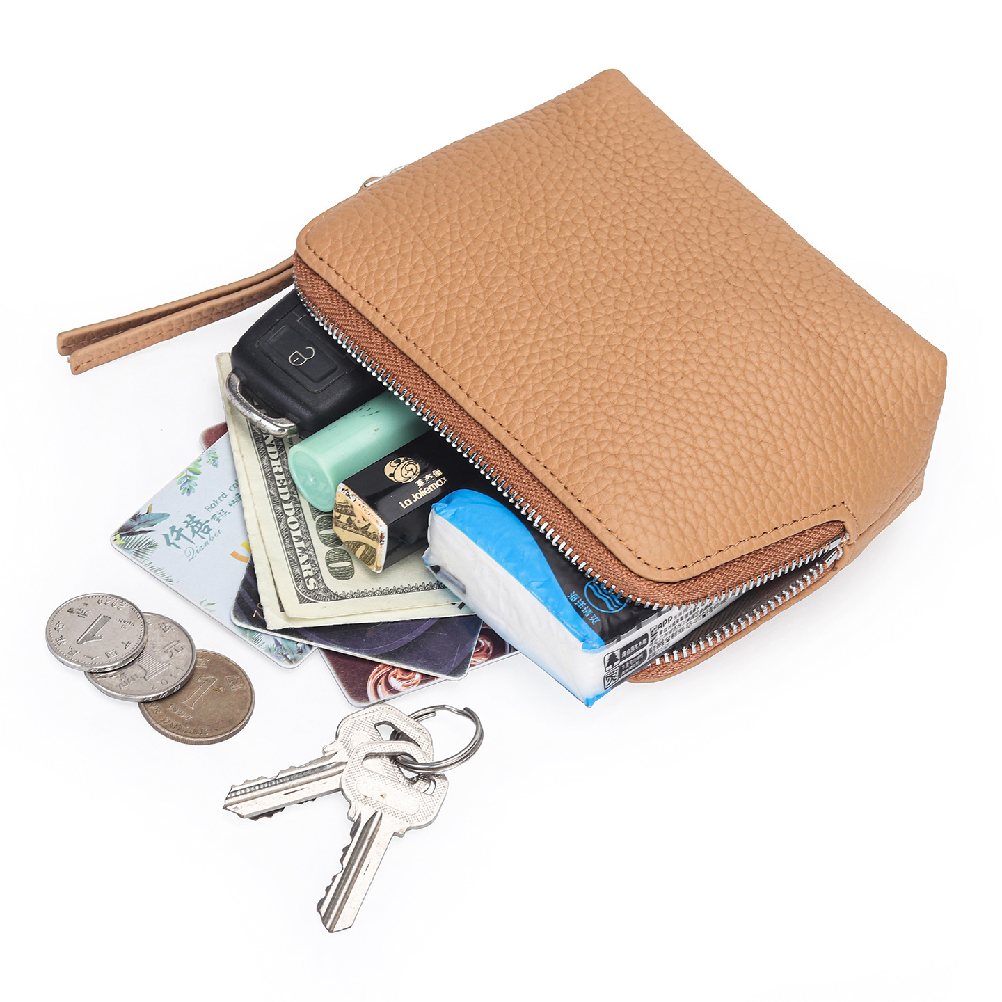 Litchi Grain Leather Neck Pouc - Women'S Bags Top 10 ulasan dan harga
