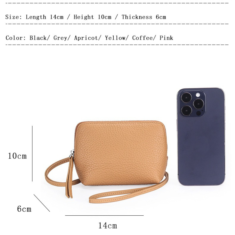 Litchi Grain Leather Neck Pouc - Women'S Bags Top 10 ulasan dan harga