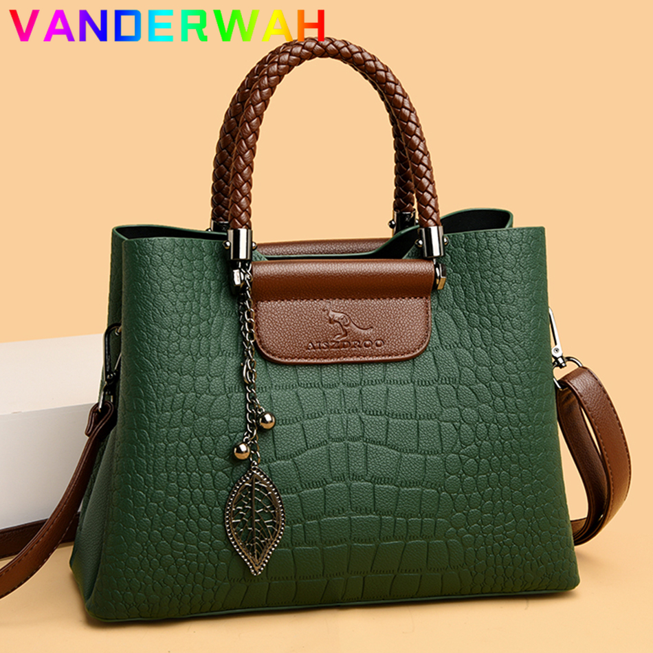Brand Leather 3 Layers Alligat - Women Bags Dior ulasan dan harga