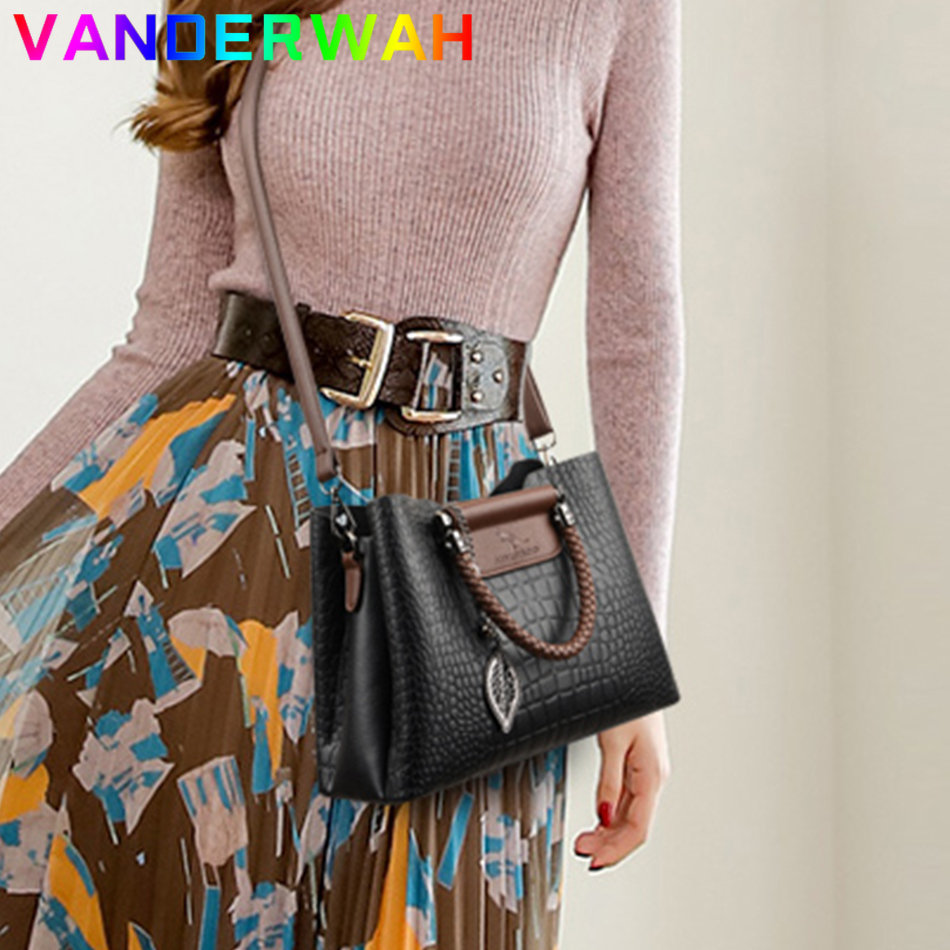 Brand Leather 3 Layers Alligat - Women Bags Dior ulasan dan harga