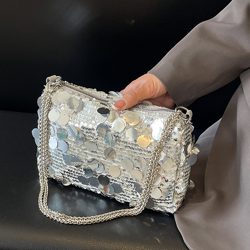Luxury Gold Sequined Party Pur - Women Bags Dior ulasan dan harga