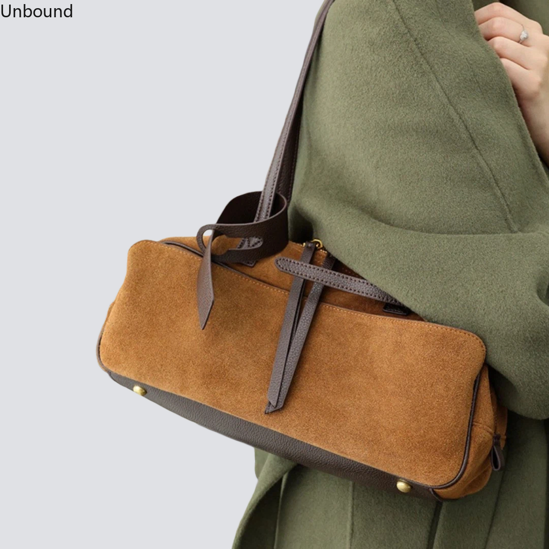 Suede Leather Womens Shoulder  - Women Handheld Bags ulasan dan harga