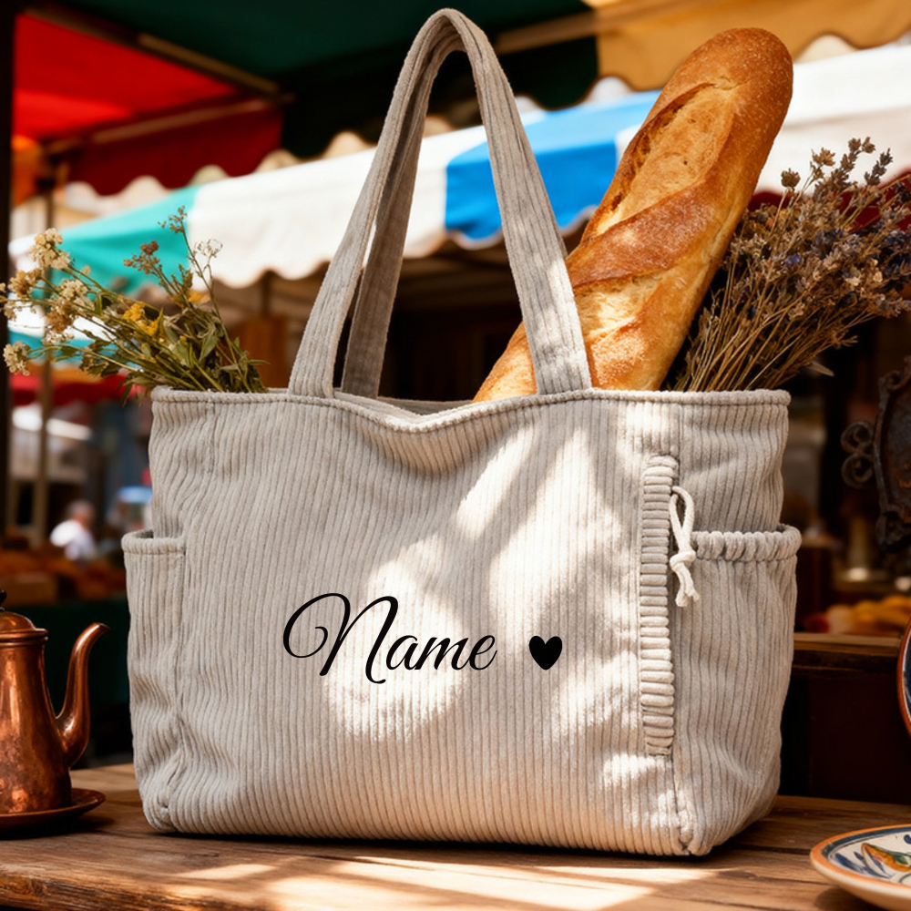 Custom Name Casual Corduroy Ha - Women Bags Name ulasan dan harga