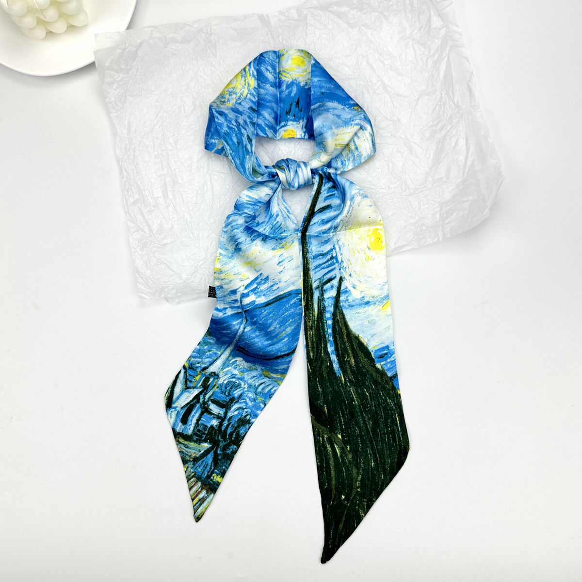 New Ribbon Silk Long Scarf Wom - Women Bags H&M ulasan dan harga