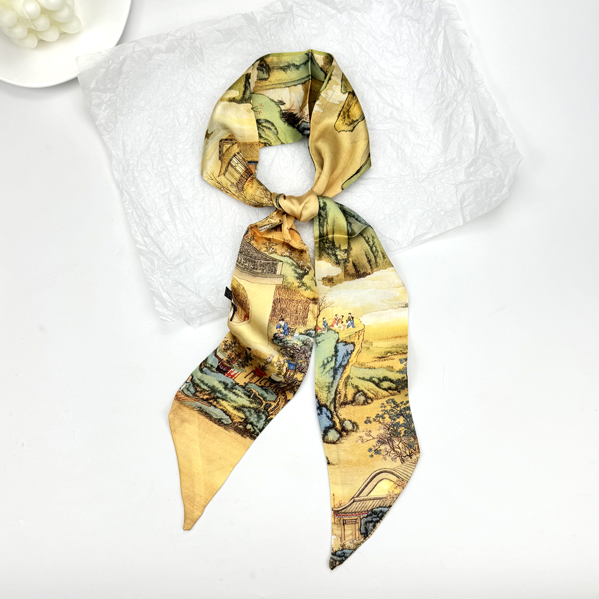 New Ribbon Silk Long Scarf Wom - Women Bags H&M ulasan dan harga