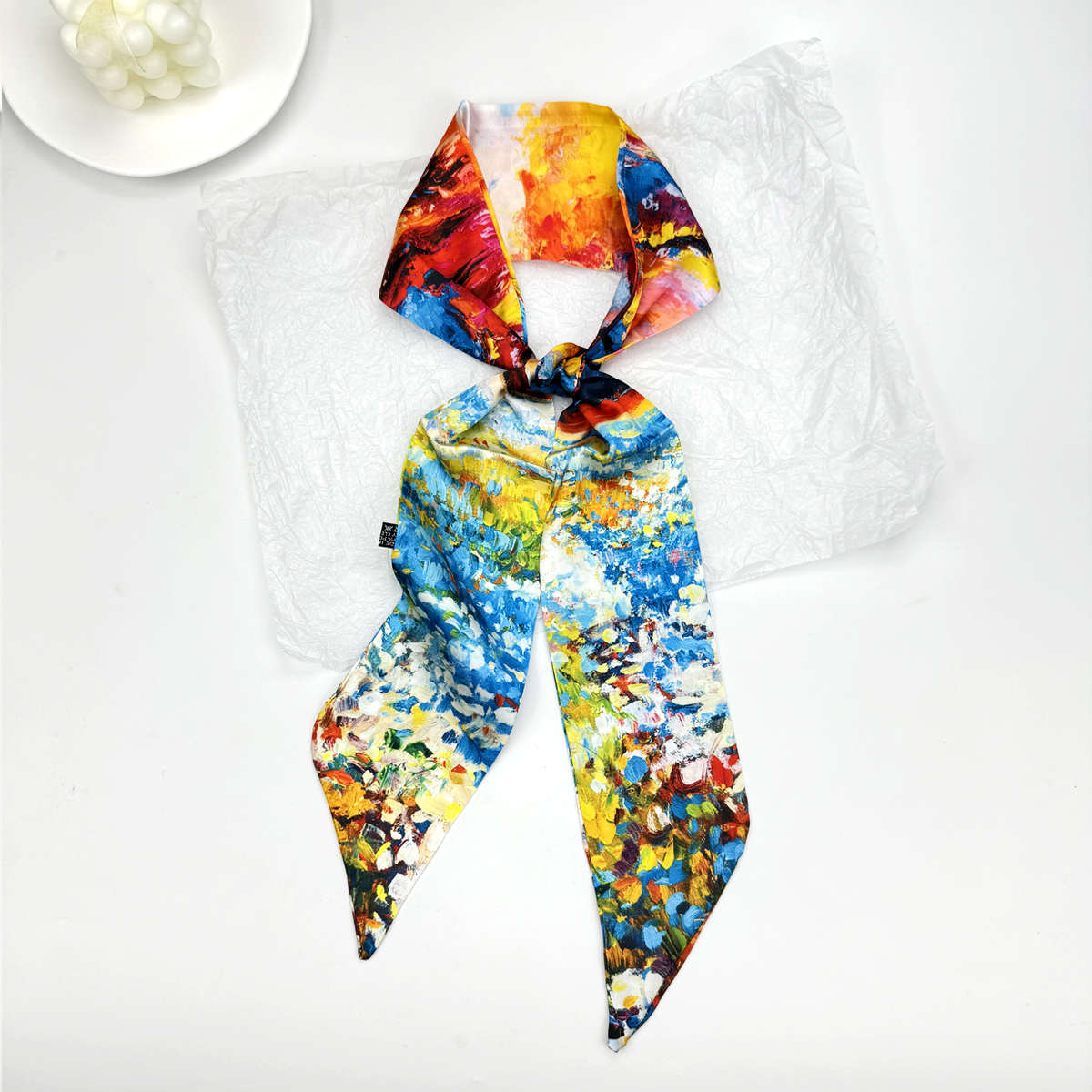 New Ribbon Silk Long Scarf Wom - Women Bags H&M ulasan dan harga