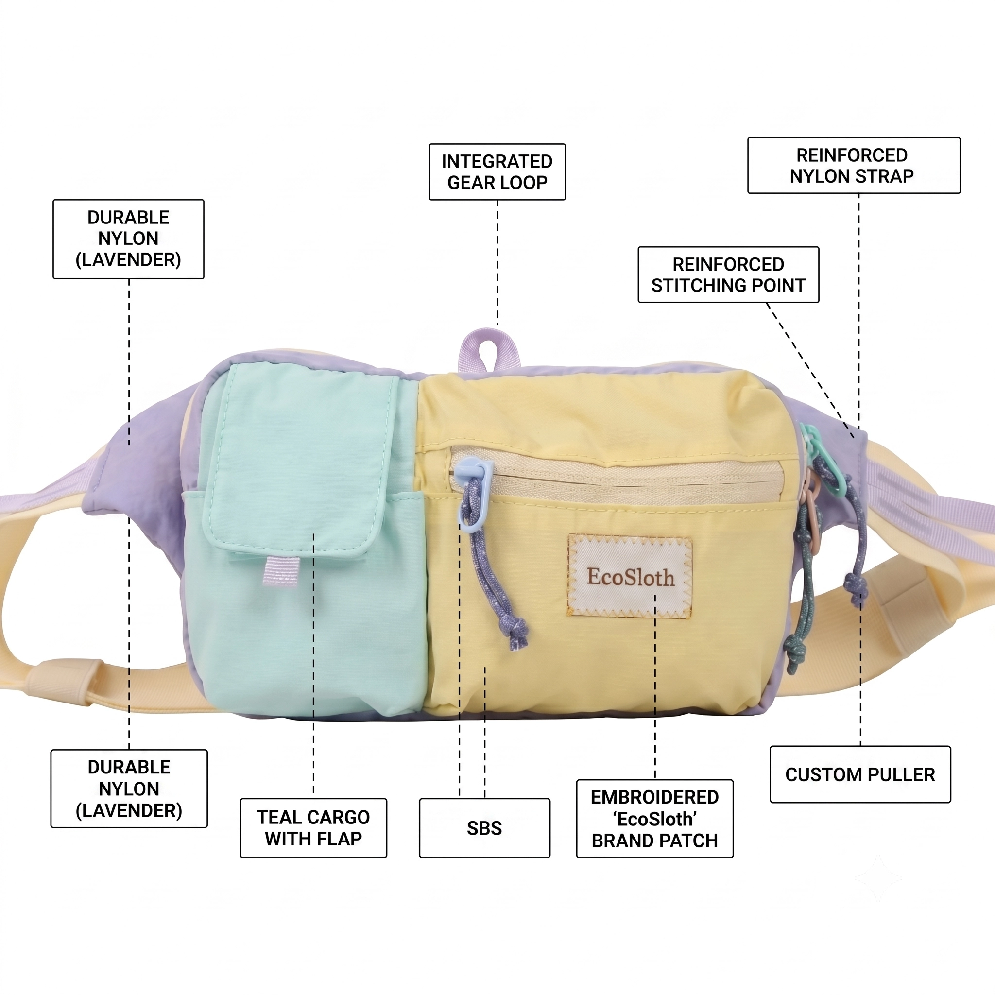 EcoSloth Fanny Packs for Women - Women Bags Dkny ulasan dan harga