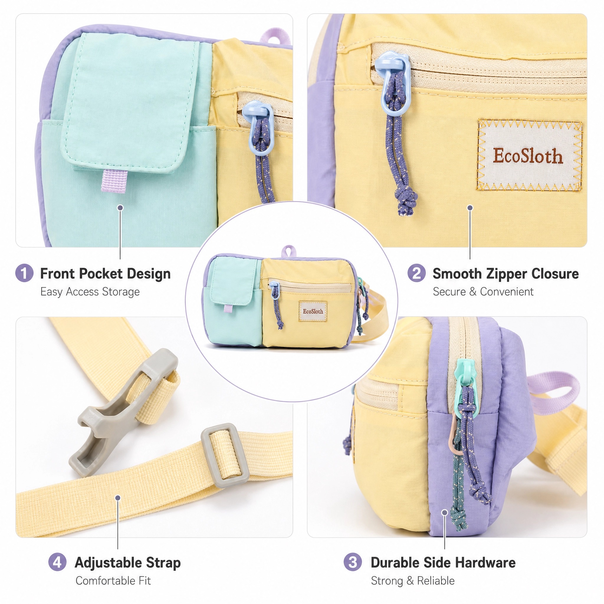 EcoSloth Fanny Packs for Women - Women Bags Dkny ulasan dan harga