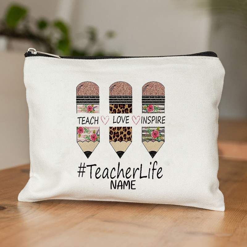 Personalized Teach Peace Love  - Women Bags Name ulasan dan harga