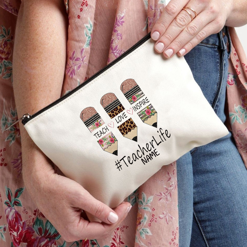 Personalized Teach Peace Love  - Women Bags Name ulasan dan harga