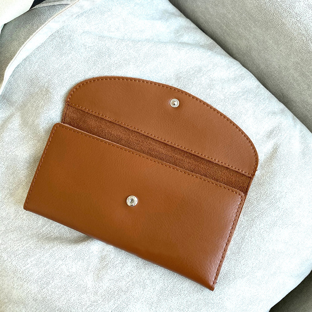 Genuine Leather Women Long Wal - Women Bags Name ulasan dan harga
