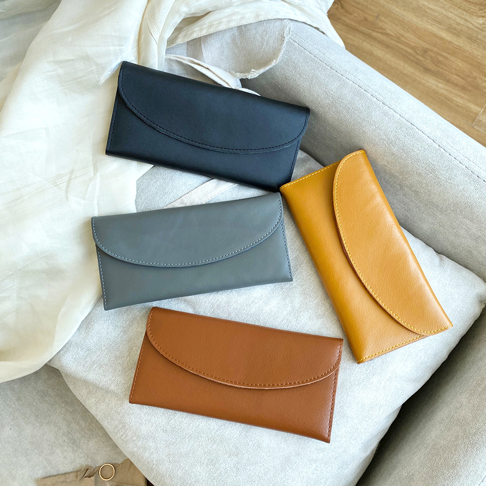 Genuine Leather Women Long Wal - Women Bags Name ulasan dan harga