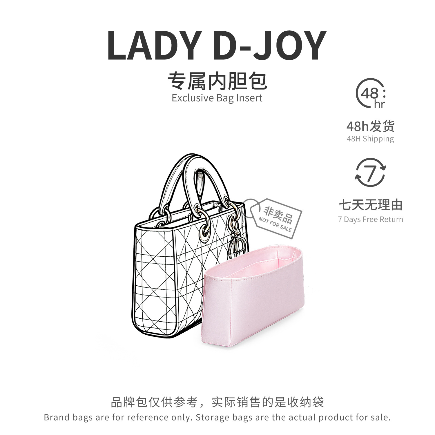 Bag Organizer for Dior Lady D- - Women Bags Dior ulasan dan harga