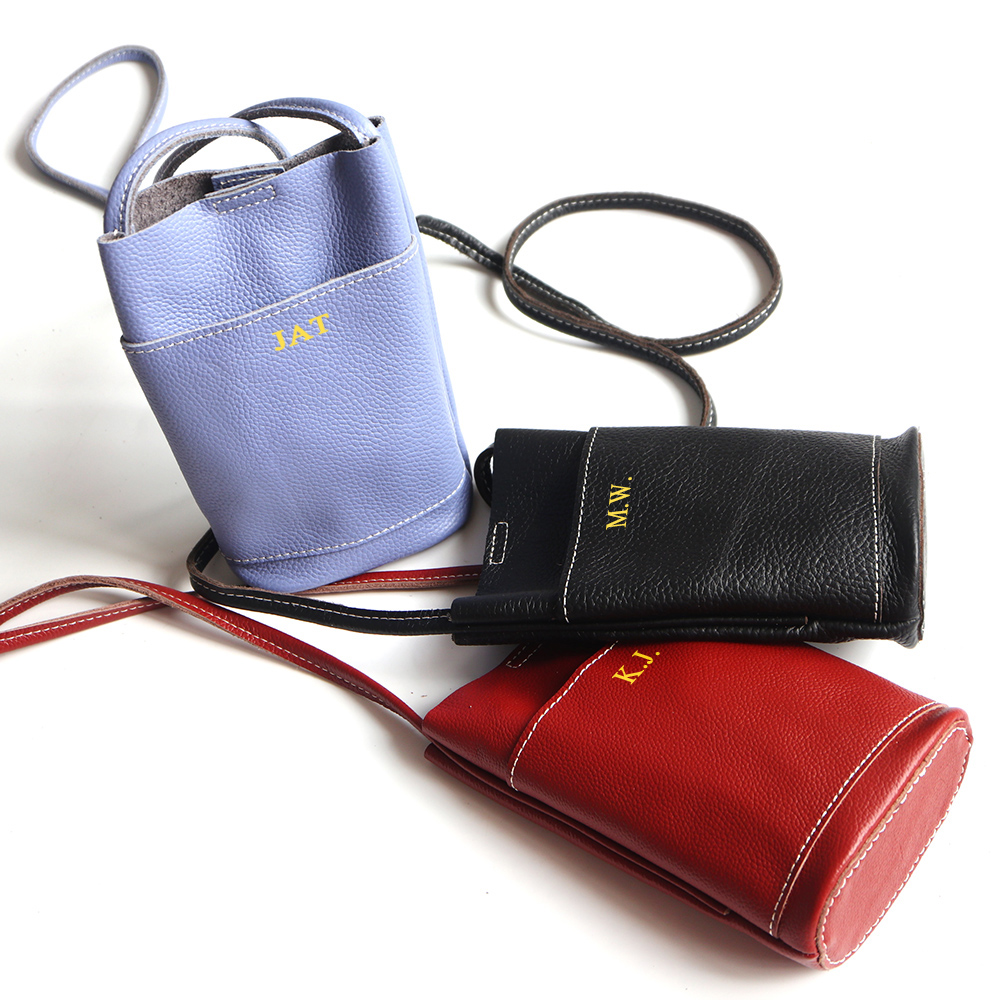 Personalize Letters Cowhide Wo - Women Bags Name ulasan dan harga