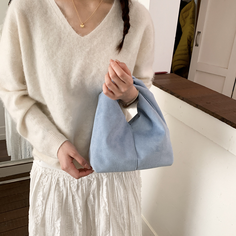 New Women Suede Top Handle Bag - Women'S Bags Top 10 ulasan dan harga