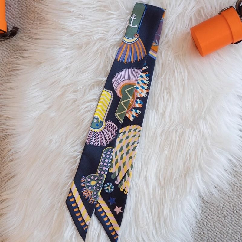 Luxury Long Scarf with Epaulet - Women Bags Hermes ulasan dan harga