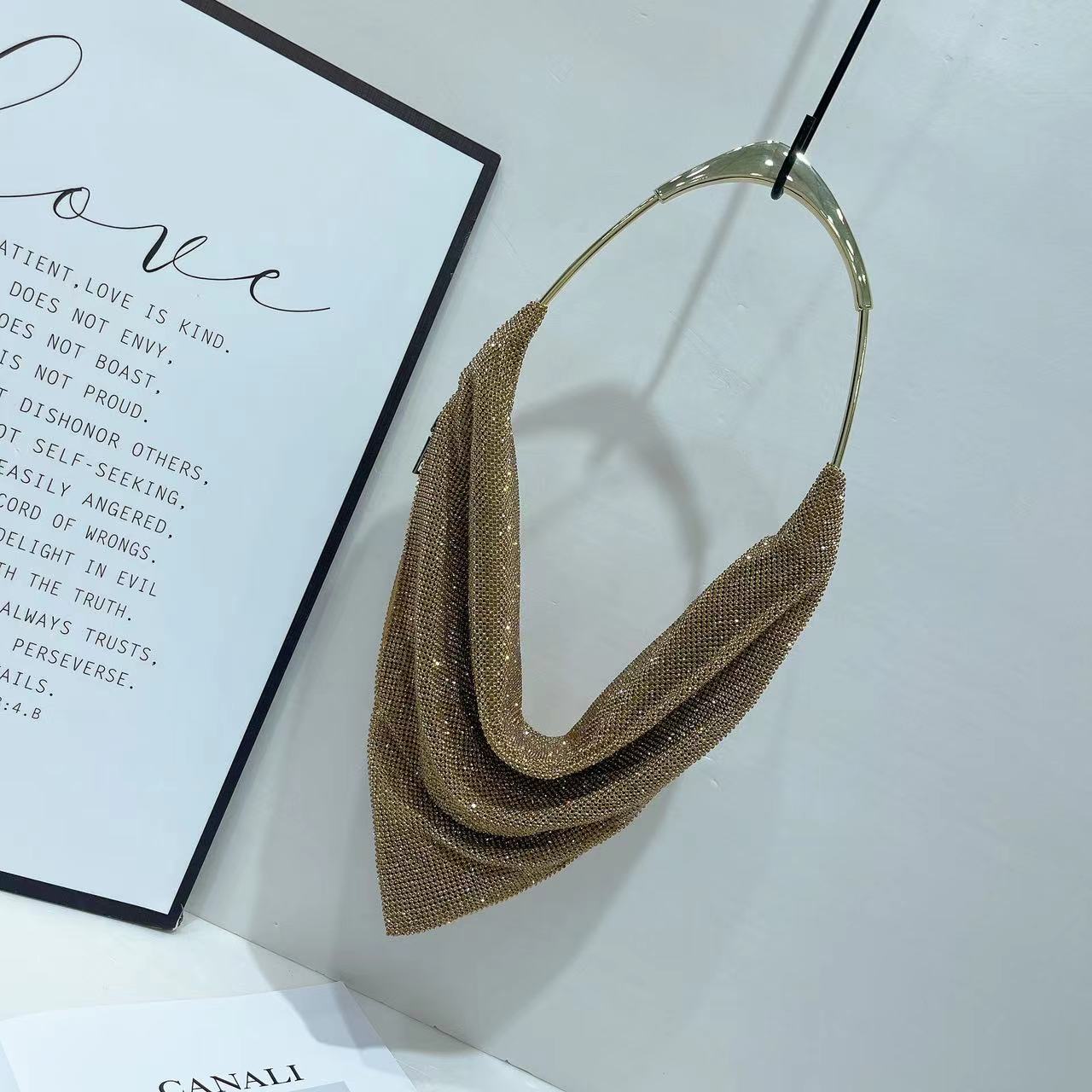 Luxury Metal Handheld Women's  - Women Handheld Bags ulasan dan harga