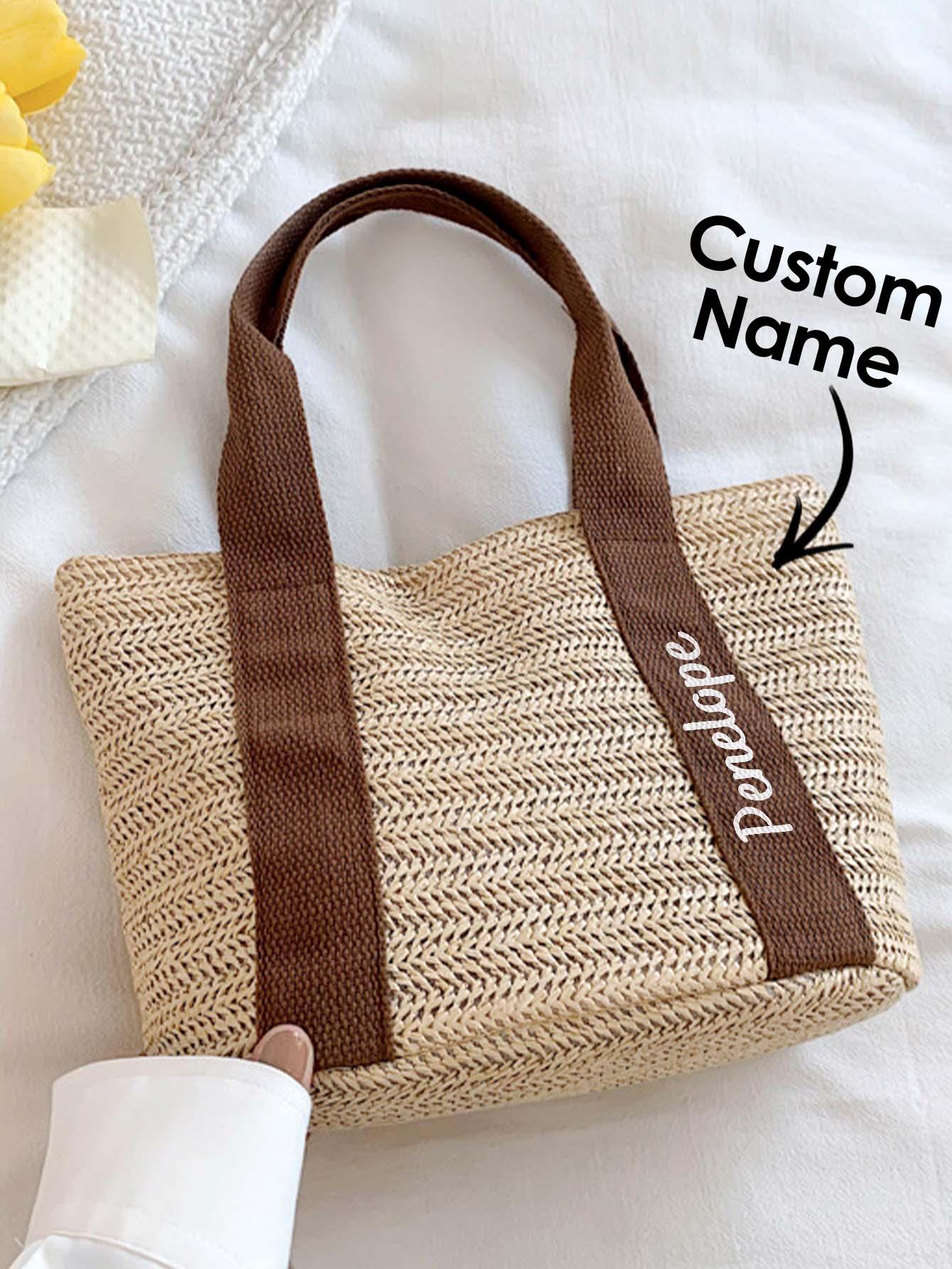 1pc Custom Name Handbag Person - Women Bags Name ulasan dan harga