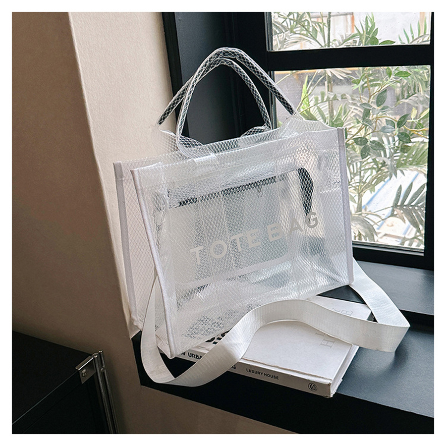 Fashion New High Capacity PVC  - Women Handheld Bags ulasan dan harga