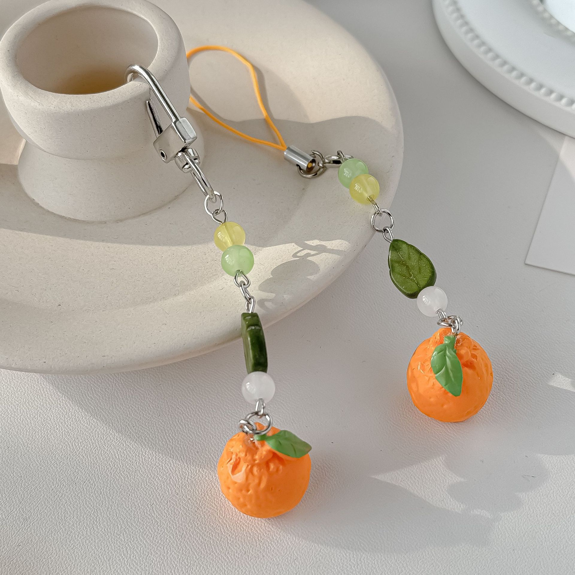 New Cute Orange Mobile Pendant - Women Bags Wholesale ulasan dan harga